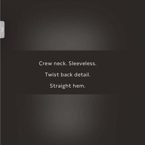 BANANA REPUBLIC PONTE TWIST-BACK TOP - Picture 5 of 7